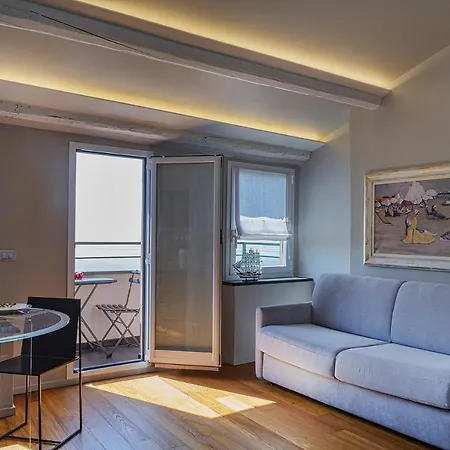 Apartamento Attico Vista Mare Sul Porticciolo Di Camogli Exterior foto